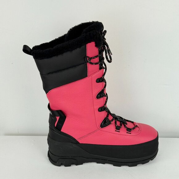 Men's 8, Women's 9 - UGG SHASTA TALL EXTREME WATERPROOF Gortex Boots - Pink Glow - Picture 1 of 8